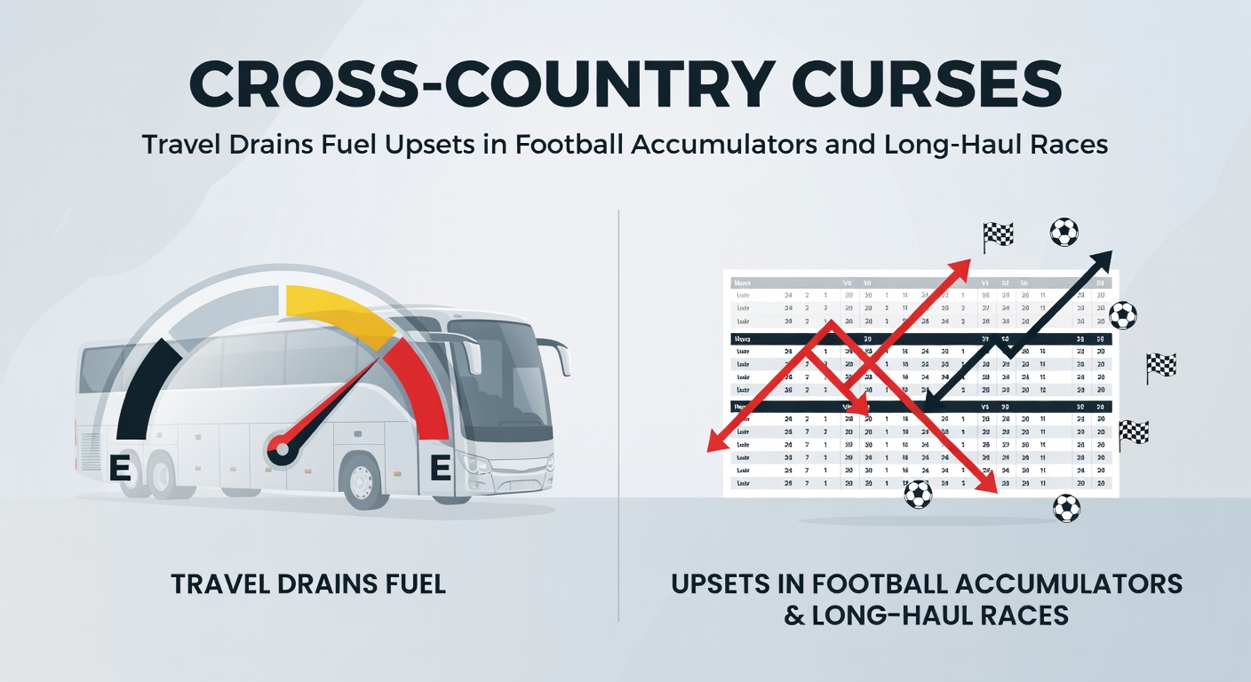 A weary football team disembarks from a long-haul flight, mirroring the exhaustion seen in cross-country travel for matches and races